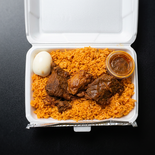 Jollof Rice.